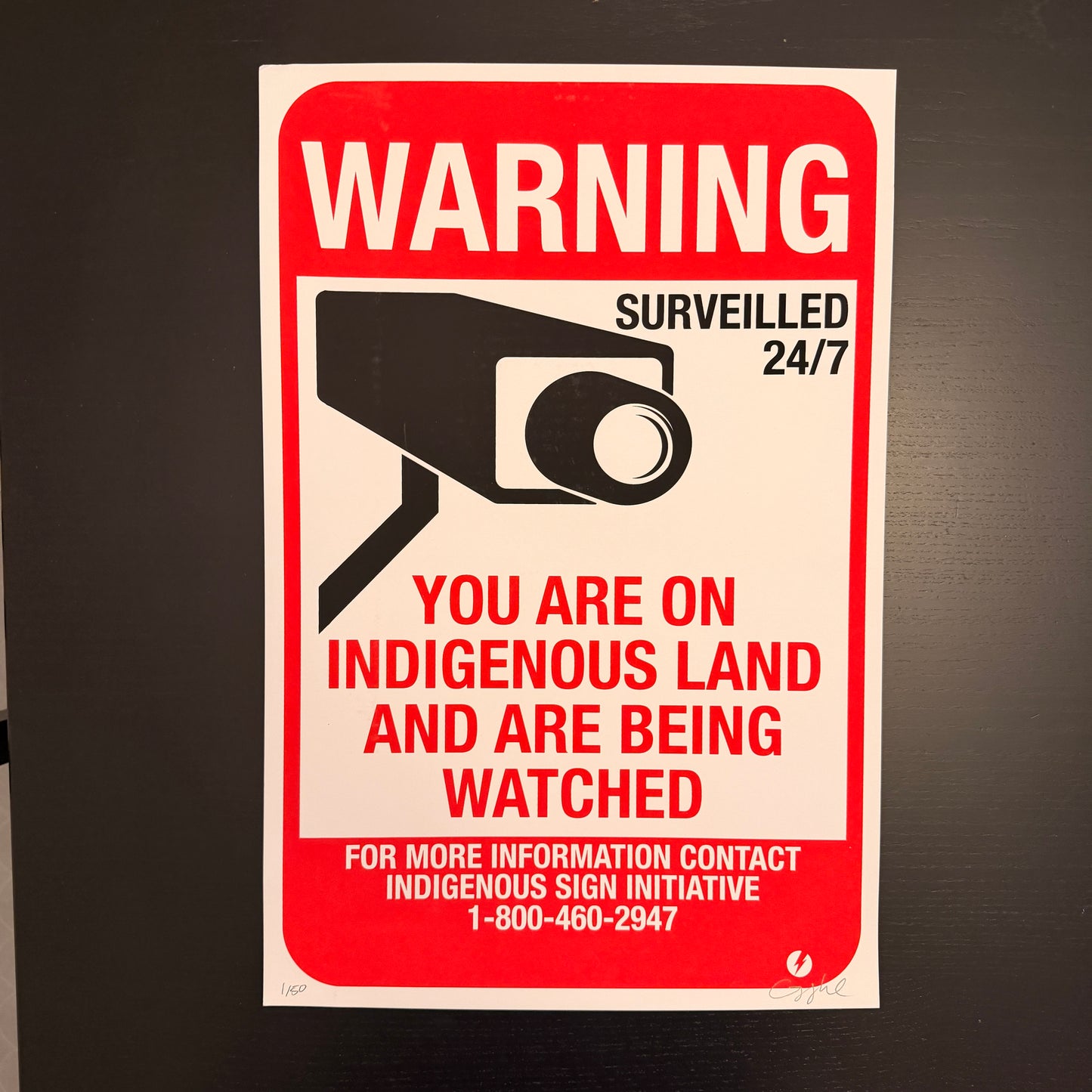 Indigenous Sign Initiative: Warning
