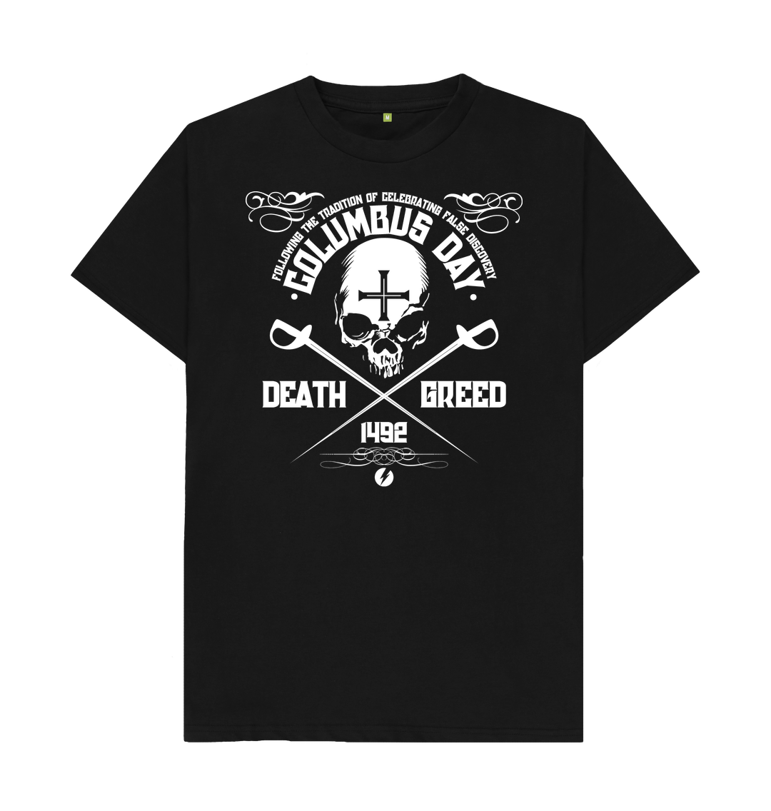 Black Columbus Day T-shirt