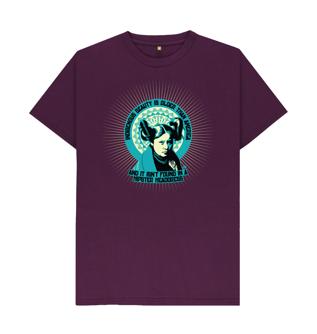 Purple Indigenous Beauty is Older Than America T-shirt