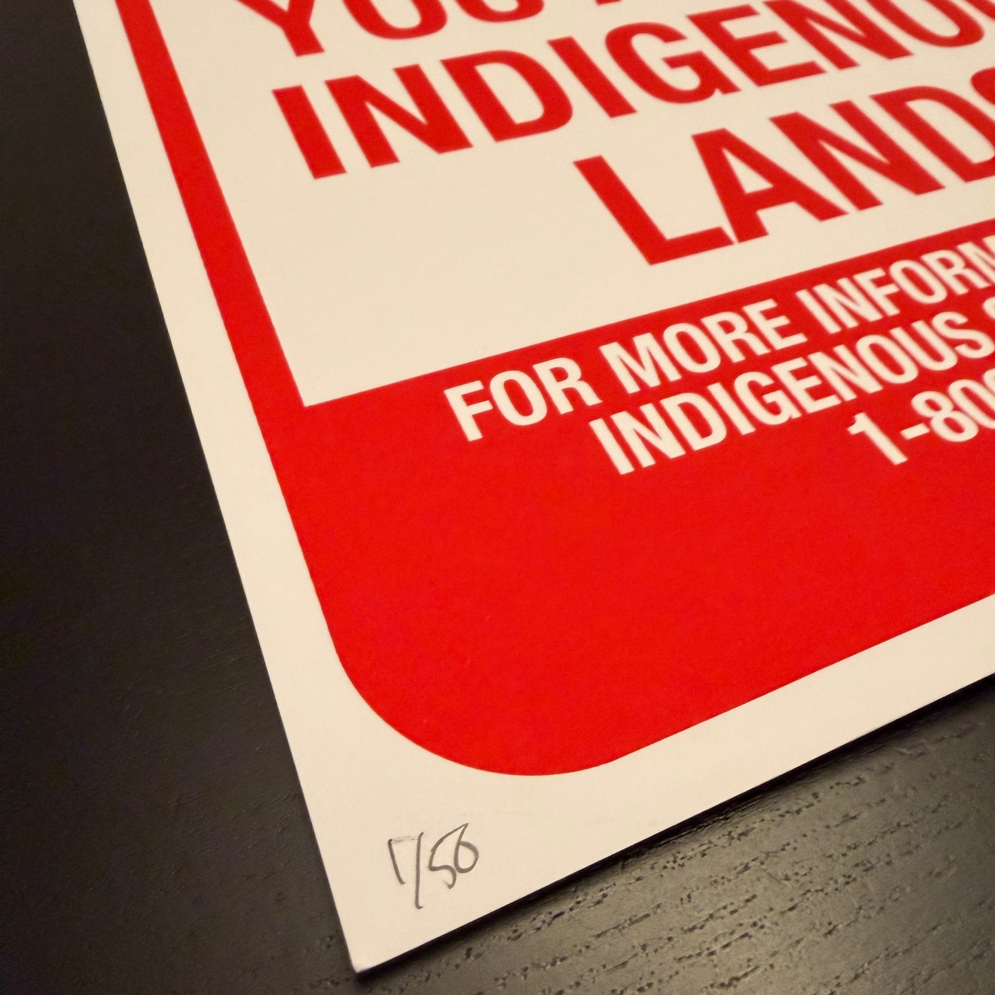 Indigenous Sign Initiative: Warning