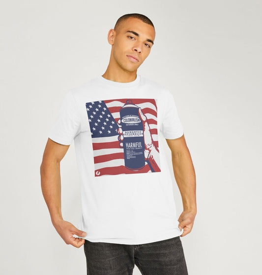 Colonialism Spray Can T-shirt